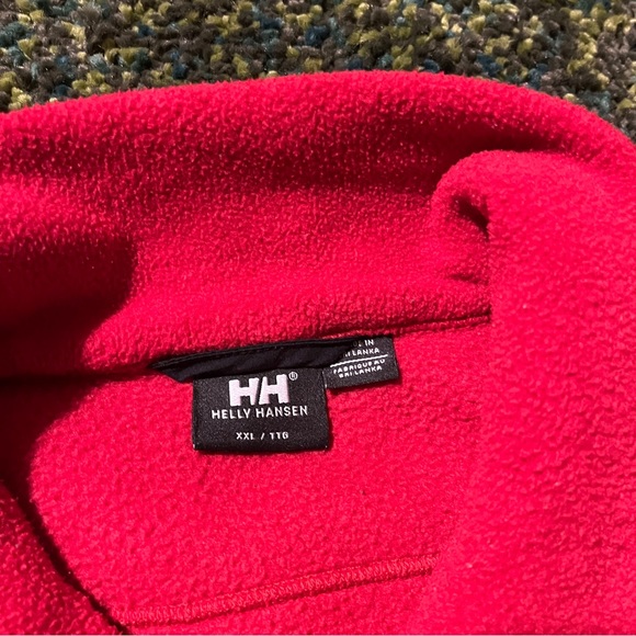 Helly Hansen Fleece Zip Up Red Vest (XXL fits L) - Picture 2 of 6